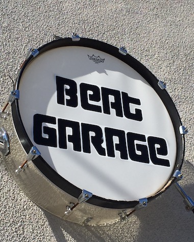 BG1-sign Beat Garage Drum Sign